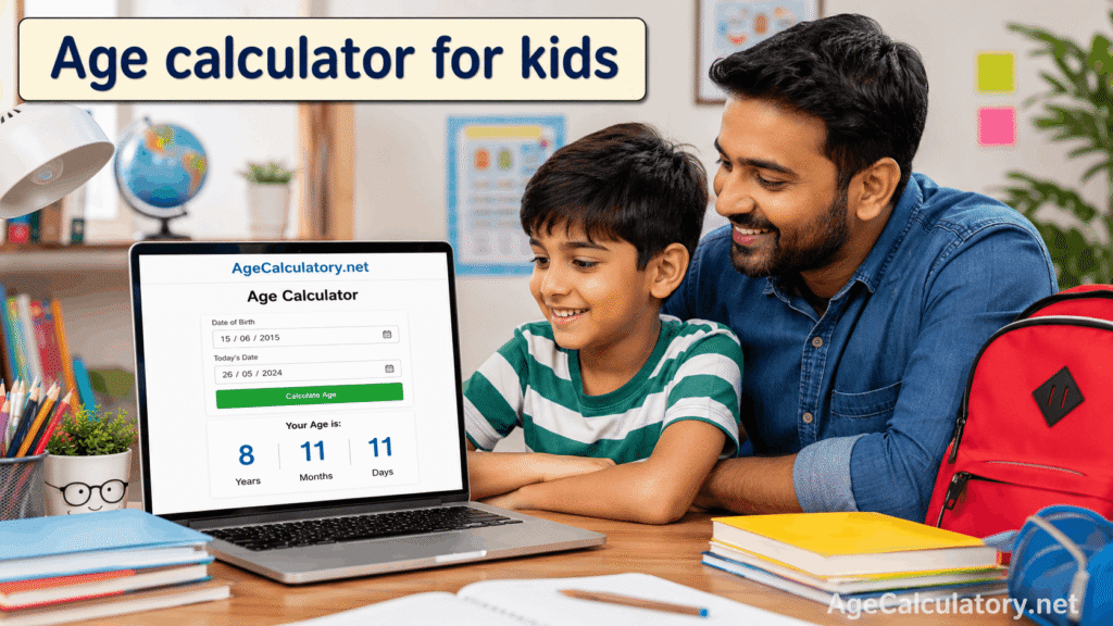 Age Calculator for Kids - Age Calculator by AgeCalculatory.net