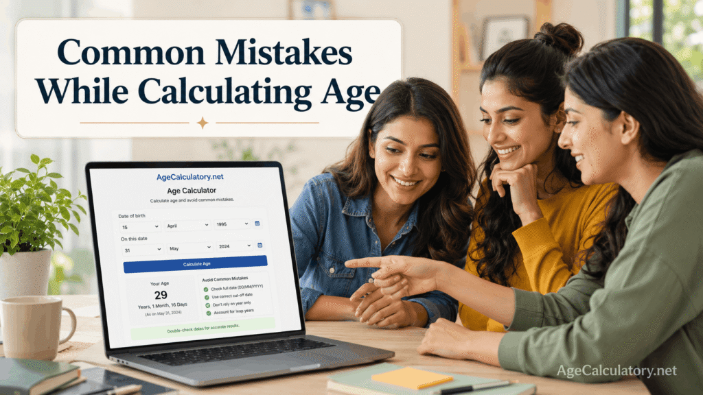 Common Mistakes While Calculating Age - By AgeCalculatory.net