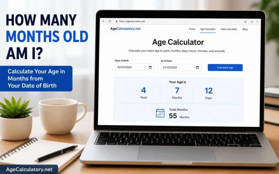 How Many Months Old am I - Age Calculator by AgeCalculatory.net