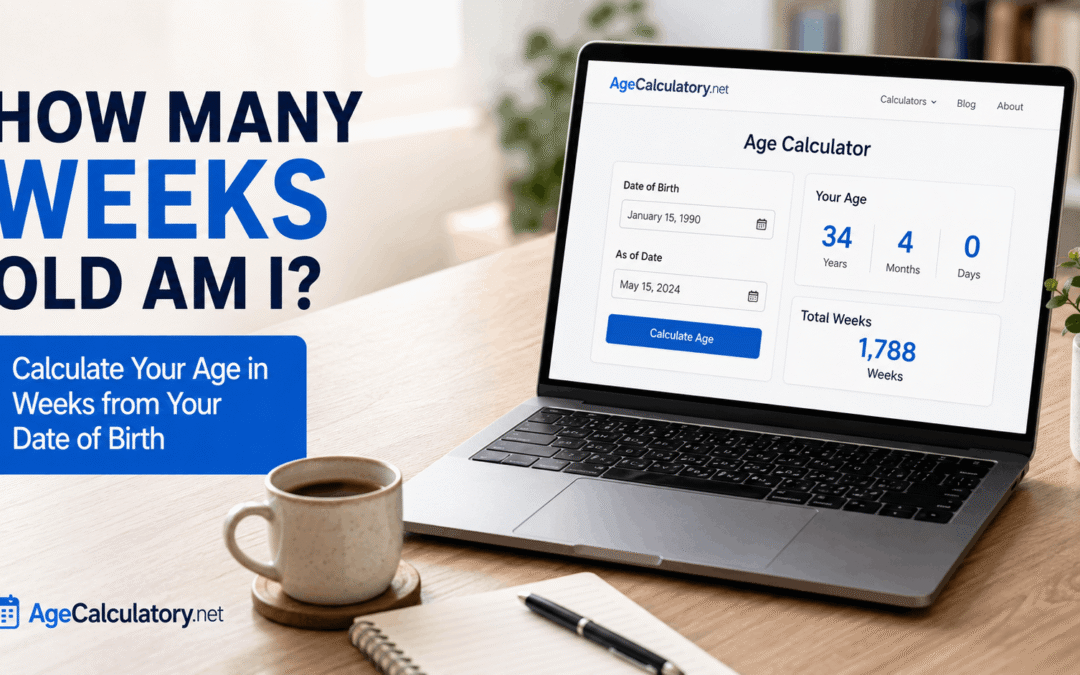 How Many Weeks Old am I - Age Calculator by AgeCalculatory.net