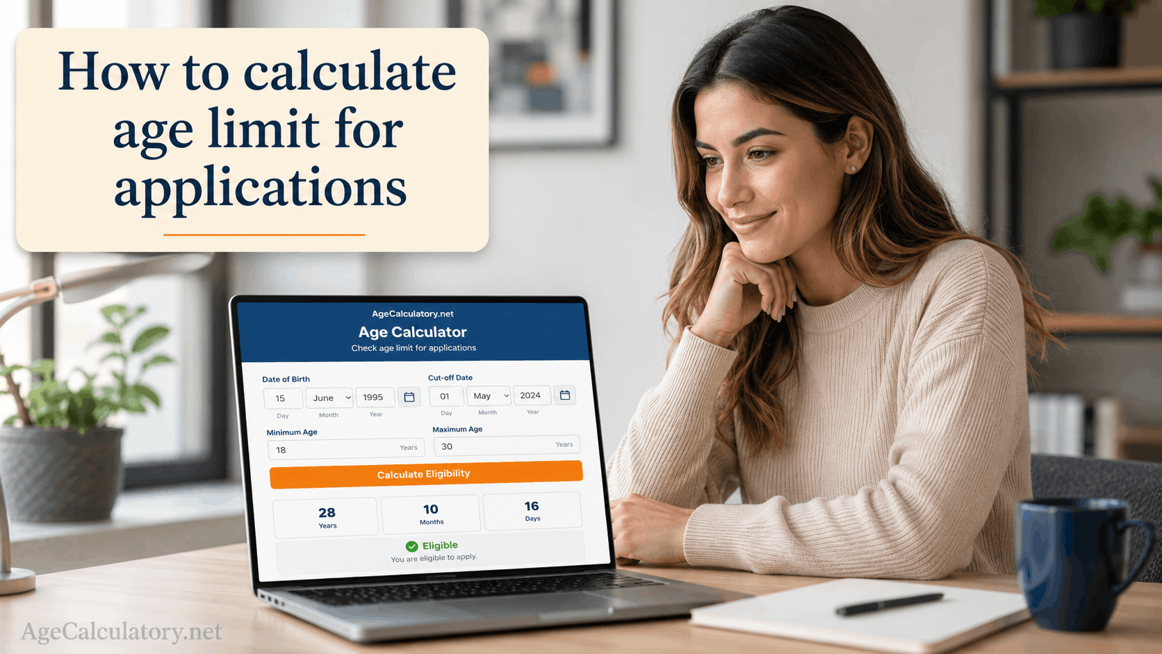 How to Calculate Age Limit for Applications