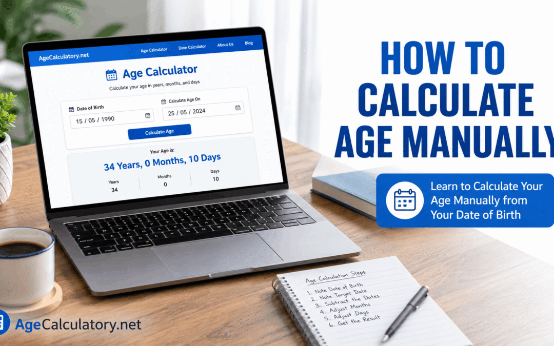 How to Calculate Age Manually - Age Calculator by AgeCalculatory.net