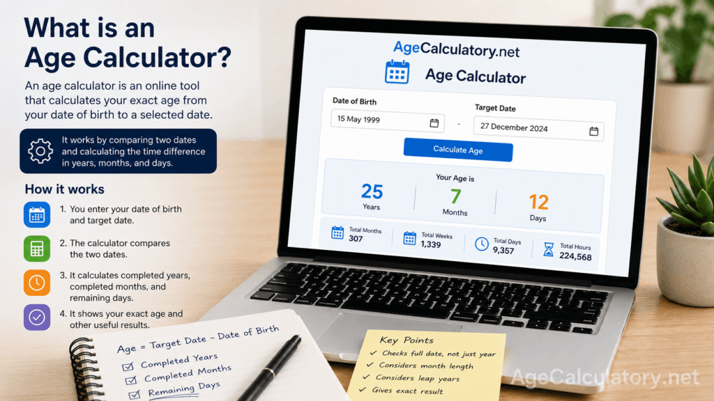 What is an Age Calculator and How Does it Work - Age Calculator by AgeCalculatory.net