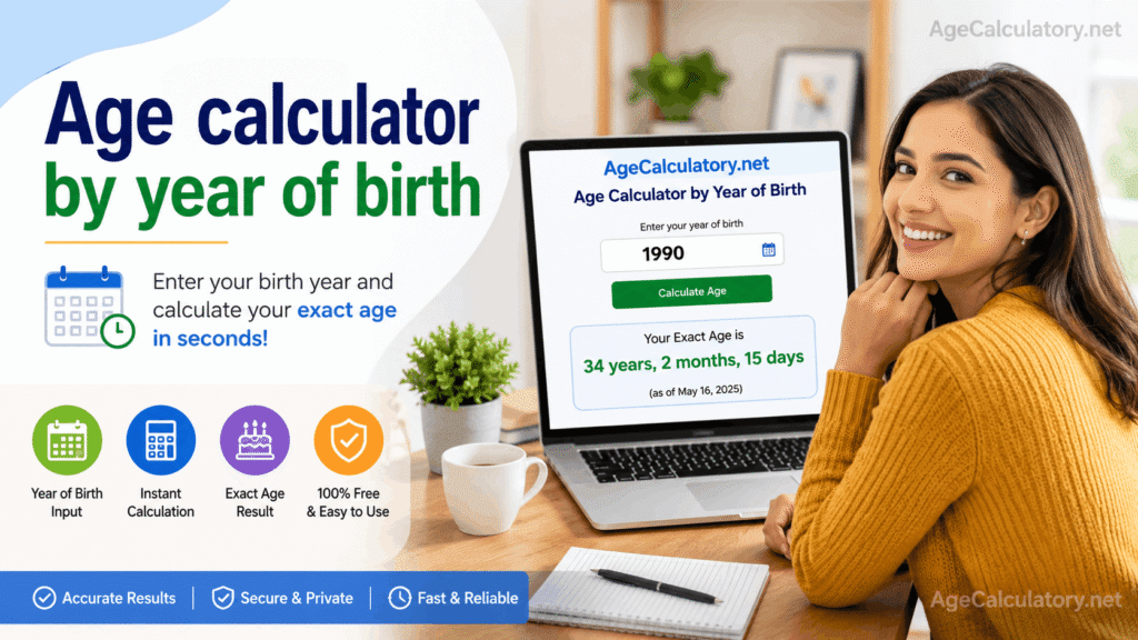 Age Calculator by Year of Birth