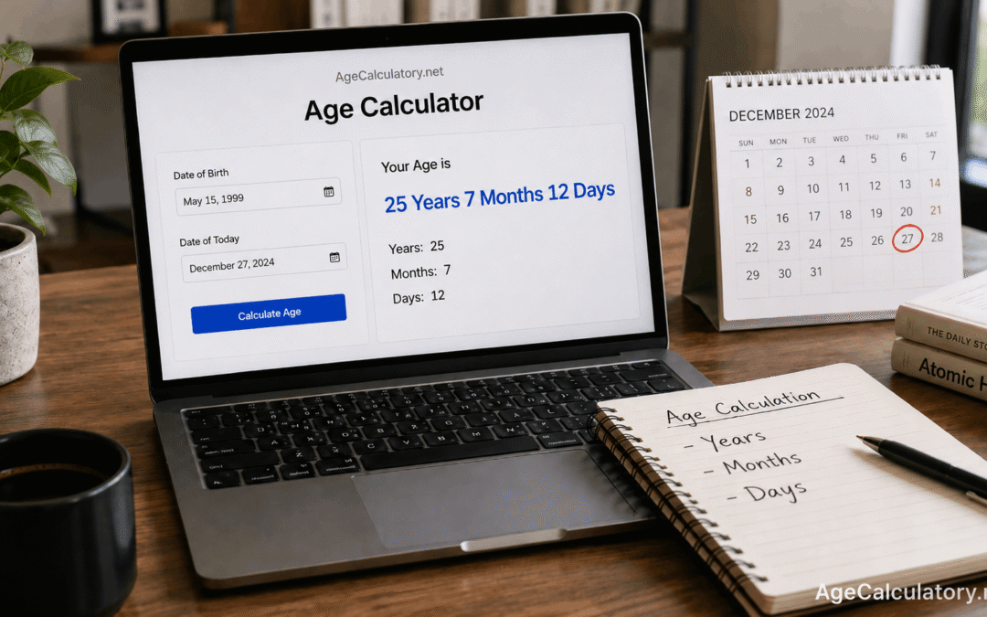How to Calculate Age in Years, Months, and Days